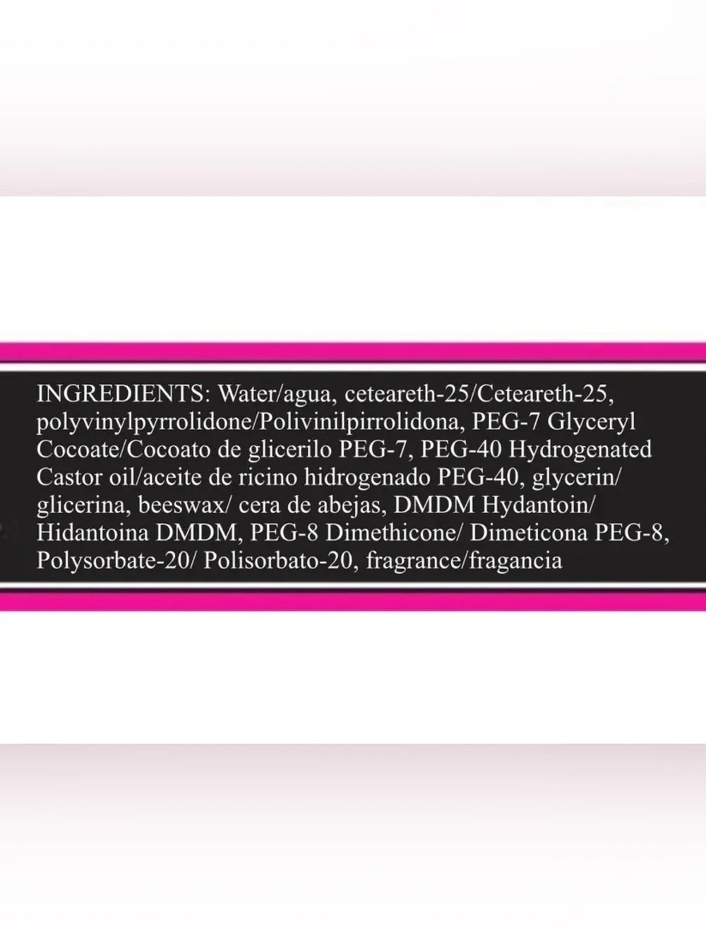 Edge Control Gel - Pink